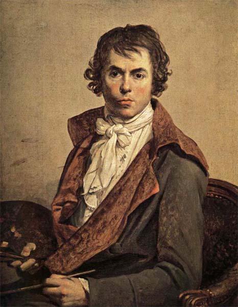 Jacques-Louis David Self-Portrait Sweden oil painting art